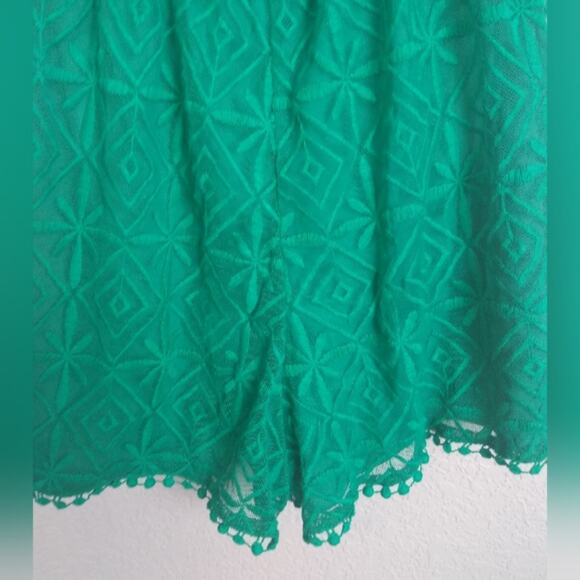 JACK by BB Dakota Laredo Romper Pepper Green Sz S - Picture 13 of 13